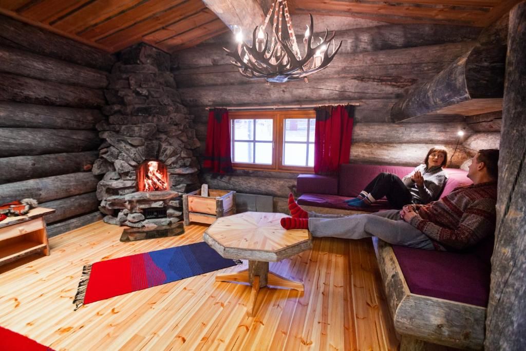 Отель Kakslauttanen Arctic Resort - Igloos and Chalets Саариселькя-83