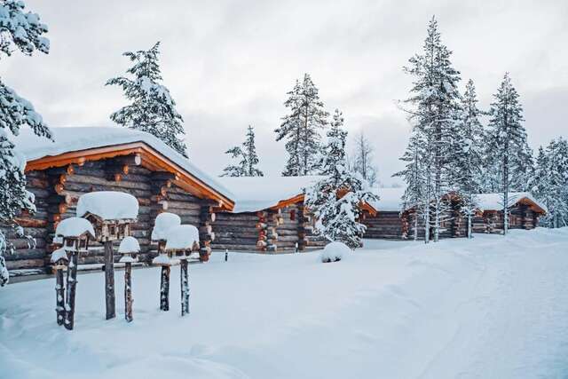 Отель Kakslauttanen Arctic Resort - Igloos and Chalets Саариселькя-81
